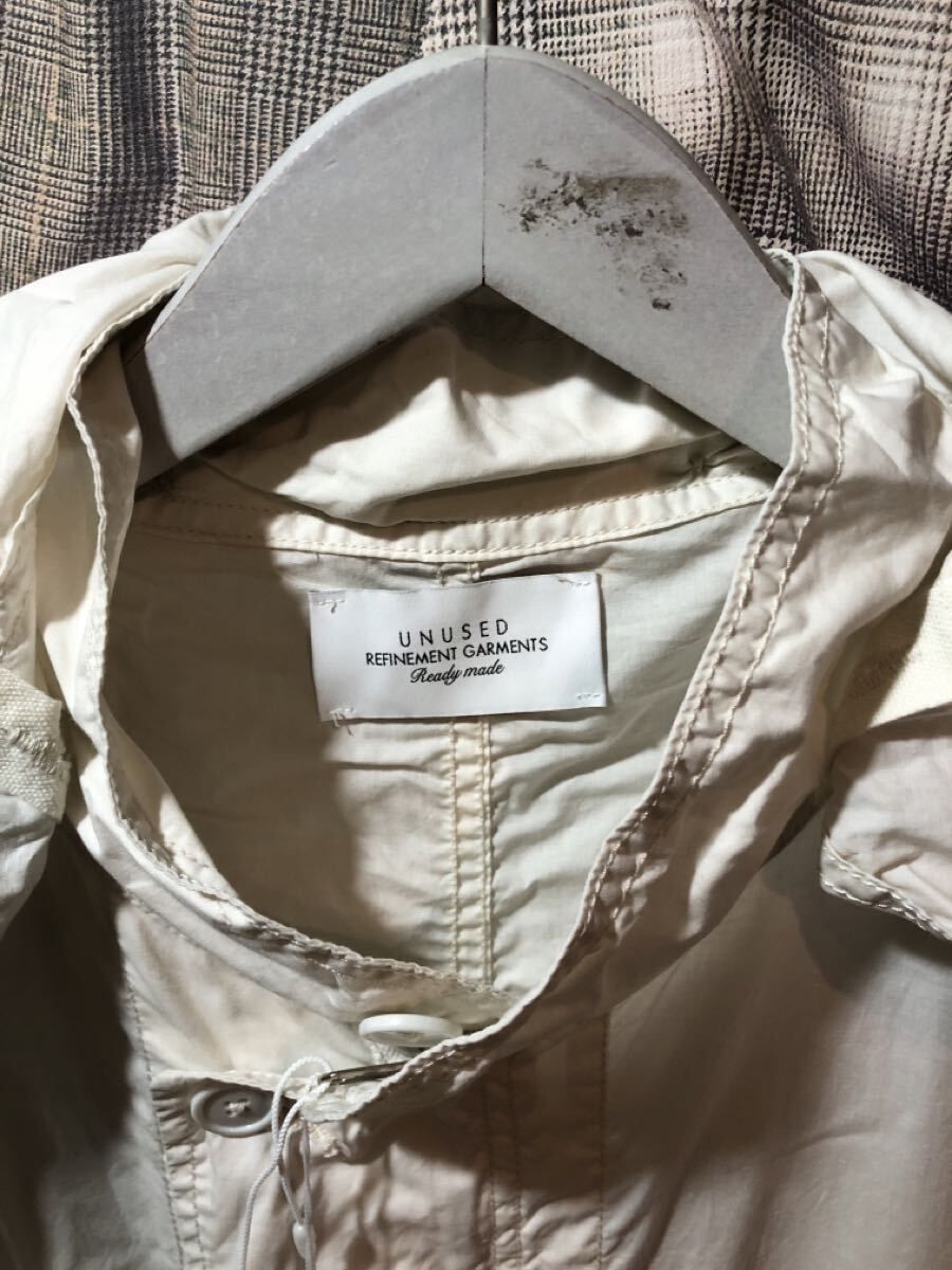 定価６万程度 福岡 UN アンユーズド コート コットン ホワイト サイズ１ US1937 FK