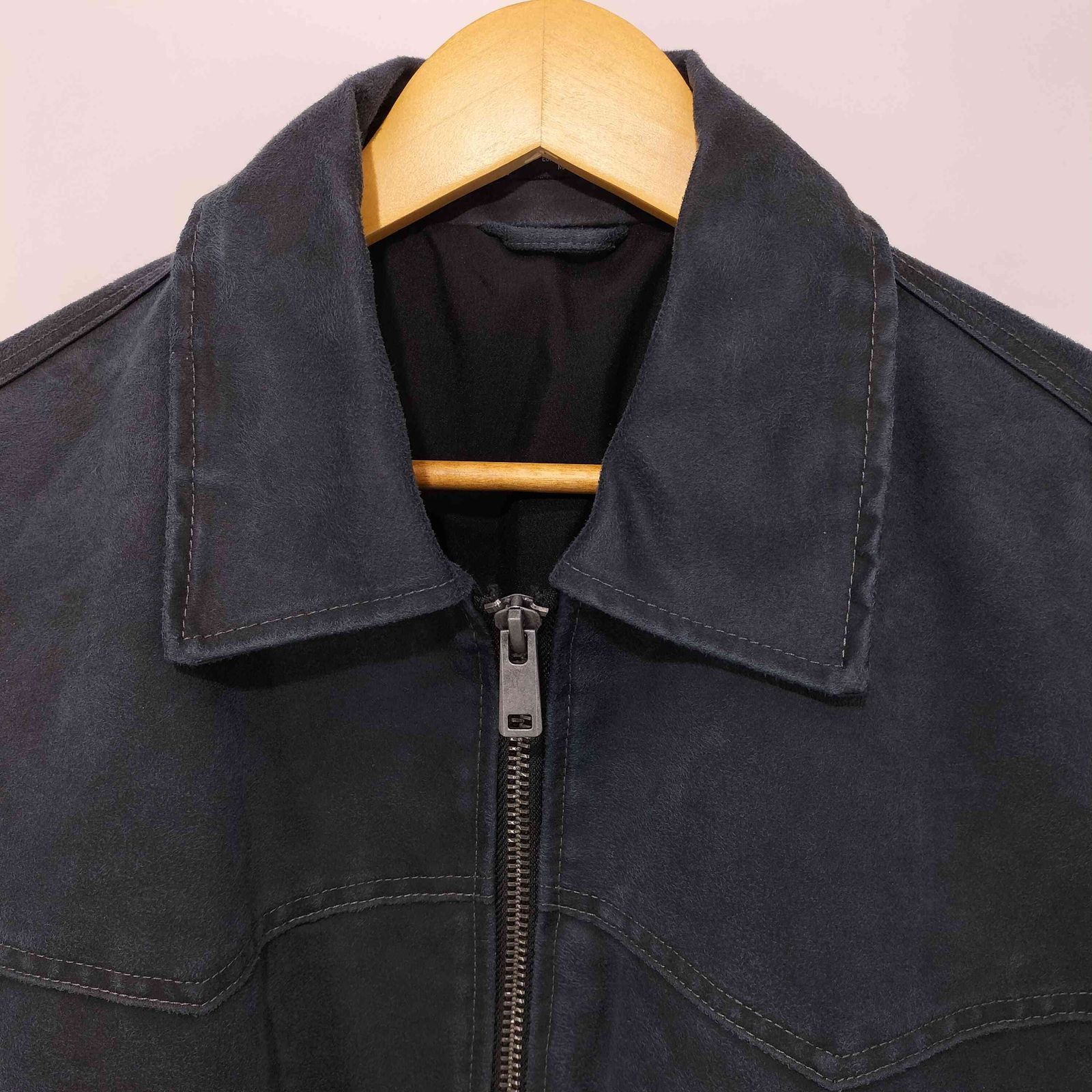 ザラ ZARA ウォッシュドクロップドフィットジャケット メンズ