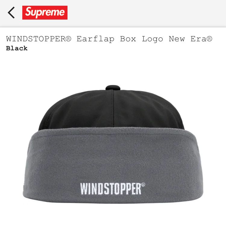 Supreme Windstopper Earflap Box Logo - The Answer 2022 - メルカリ