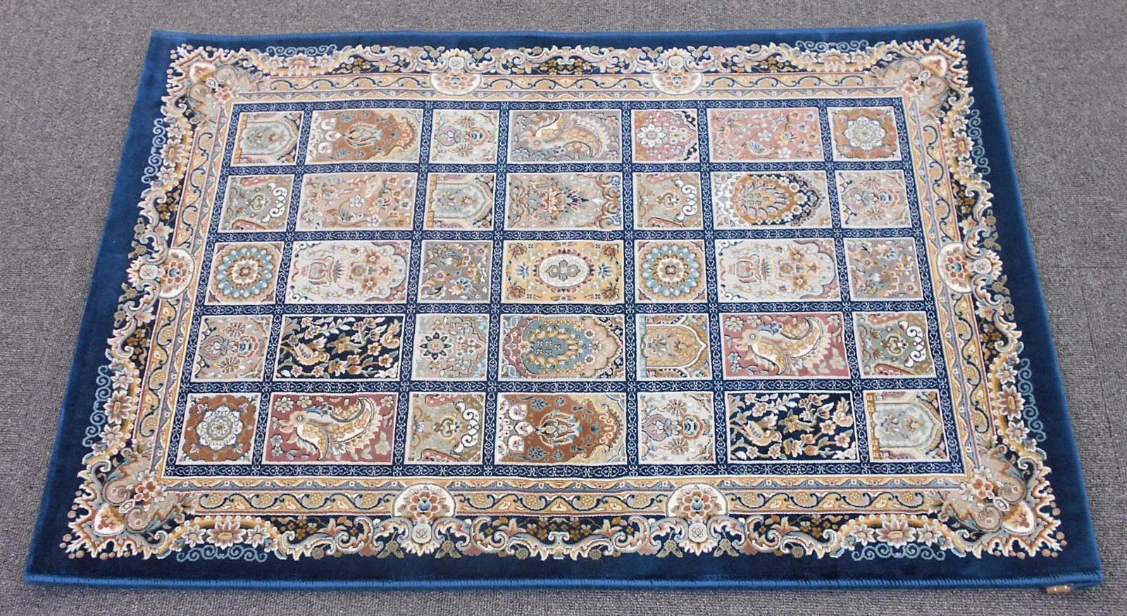 225万ノット！超高密度織 絨毯！本場 イラン産150×225cm‐200291 www