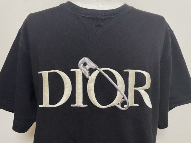 ディオール DIOR AND JUDY BLAMEロゴ刺繍Tシャツ M