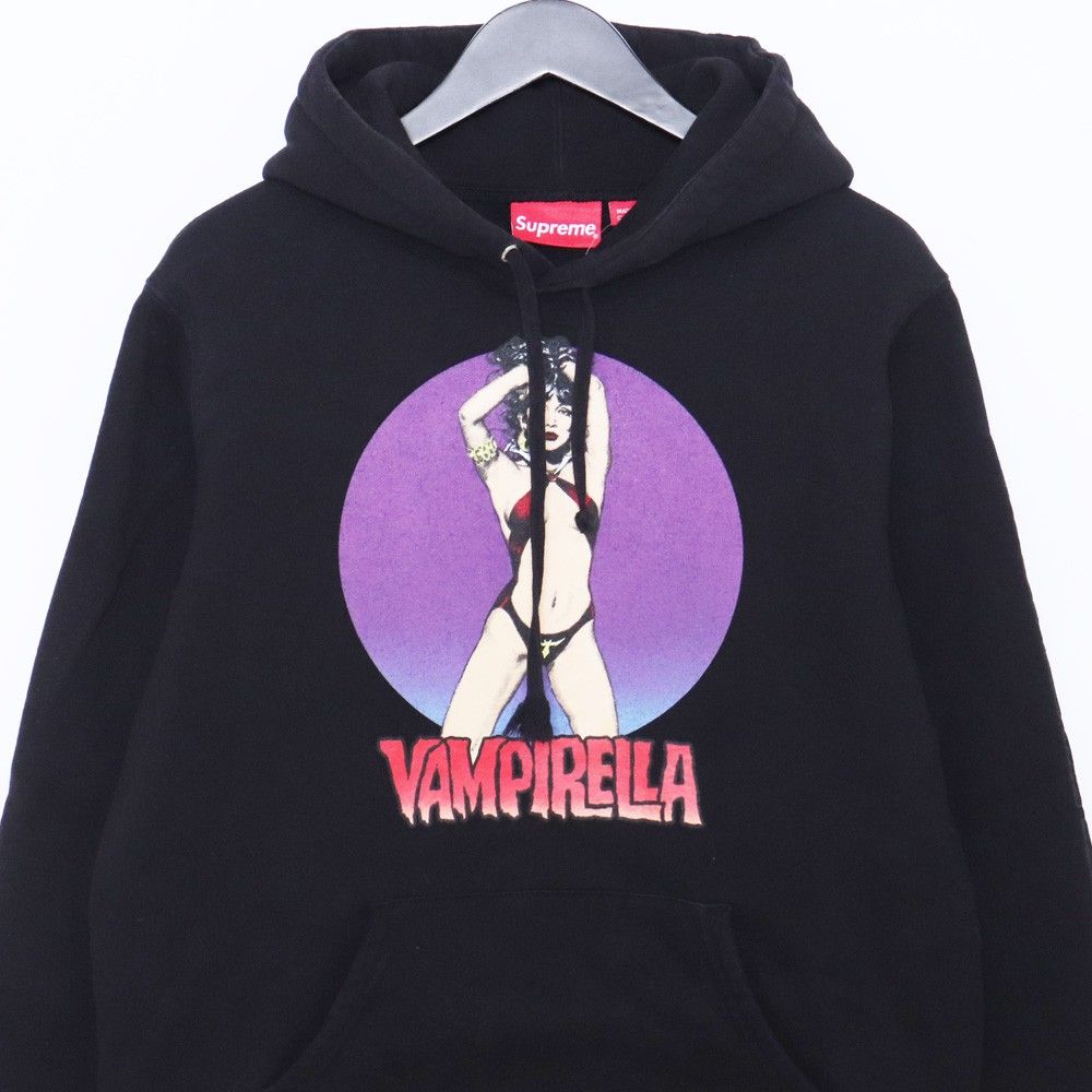 SUPREME Vampirella Hooded Sweatshirt AQUA Sサイズ ブラック - メルカリ
