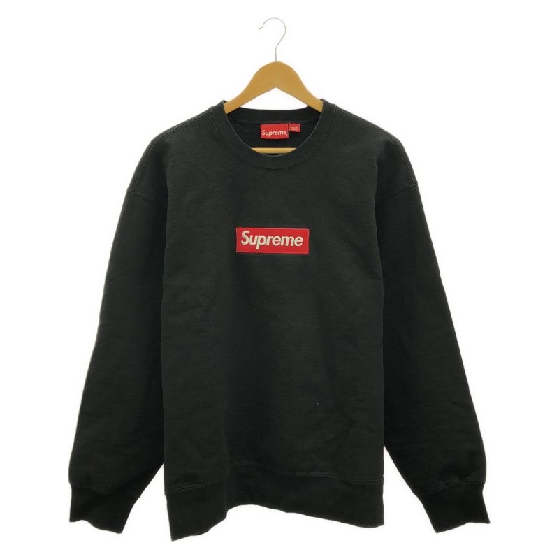 Supreme 22AW box logo crewneck ブラック サイズL シュプリーム 17