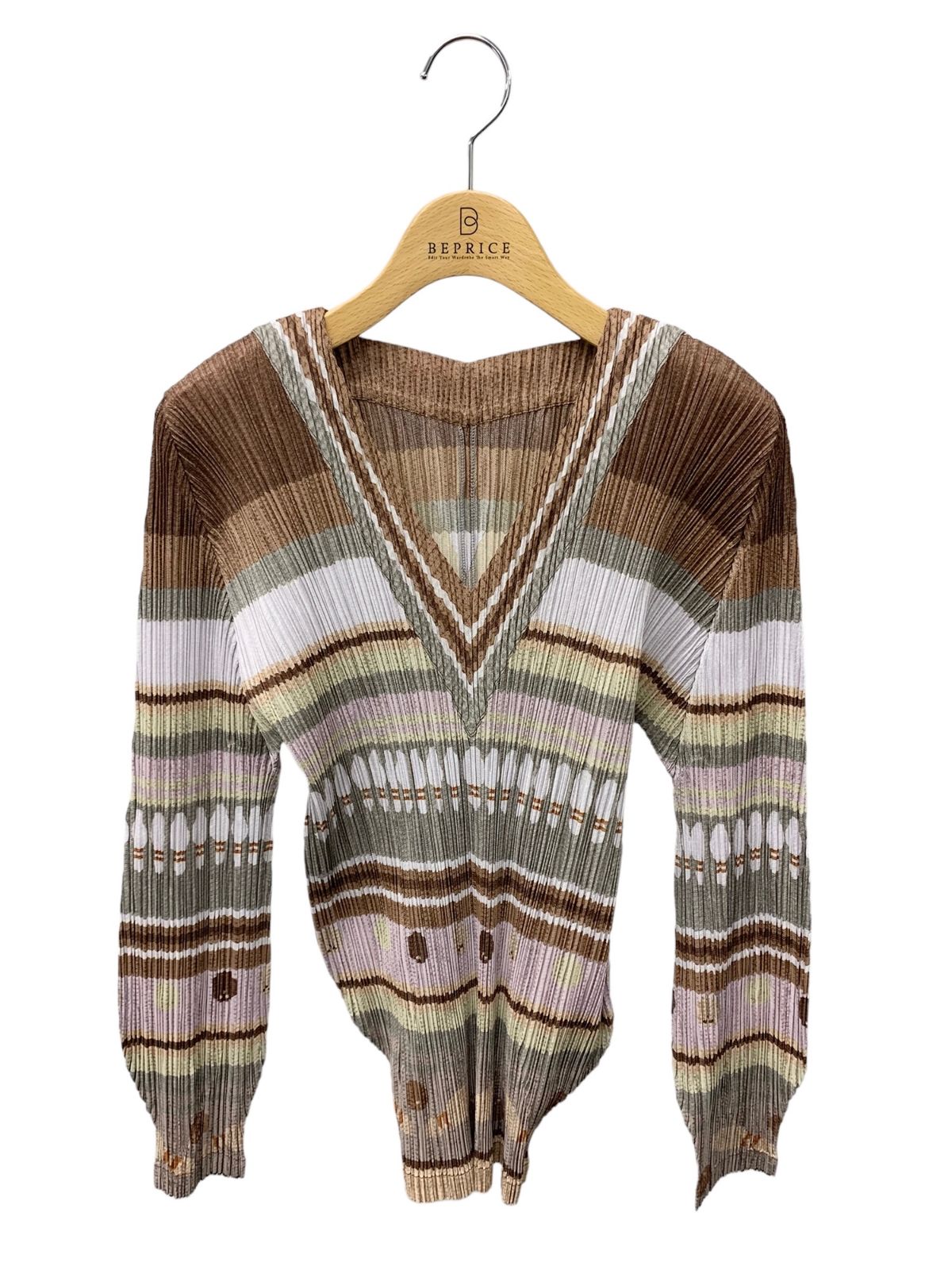 プリーツプリーズ イッセイミヤケ マルチ カットソー トップス