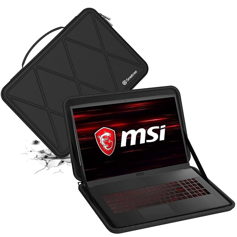 Smatree ハードEVA保護スリーブケース 17.3インチ MSI GF75 薄型シリーズ用 ノートパソコンハードケース 360度耐衝撃 防水 (X8320) 1