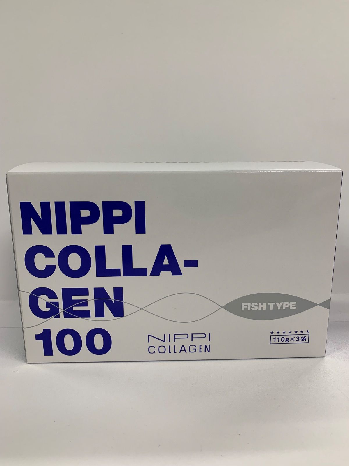 ☆ニッピ 株主優待☆ ニッピコラーゲン100 フィッシュタイプ 1箱(110g×3袋入り)　/賞味期限2027.05　/天然 コラーゲン 100％、粉末 /A3