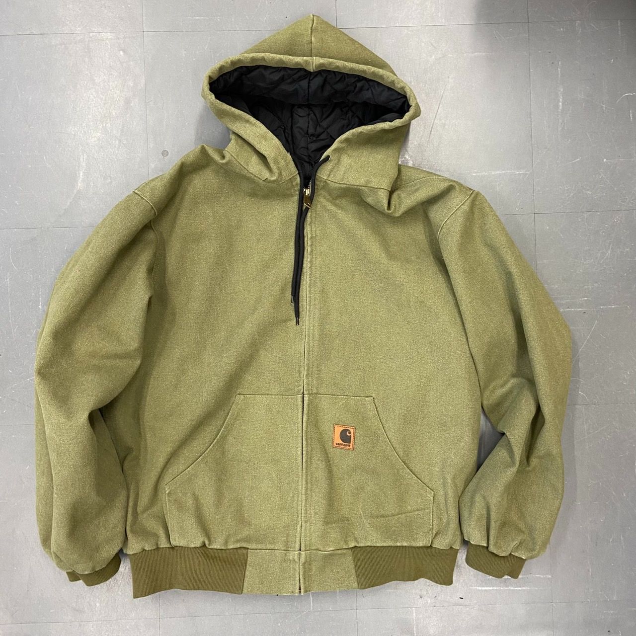 返品OK】USA製 Carhartt カーハート アクティブジャケット ダック地 XL 