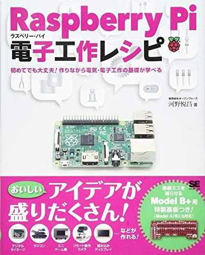Raspberry Pi Electronics Craft Recipe: Even if it's your first time, it's OK! Kawano Etsumasa can learn the basics of electrical and electronic work while making