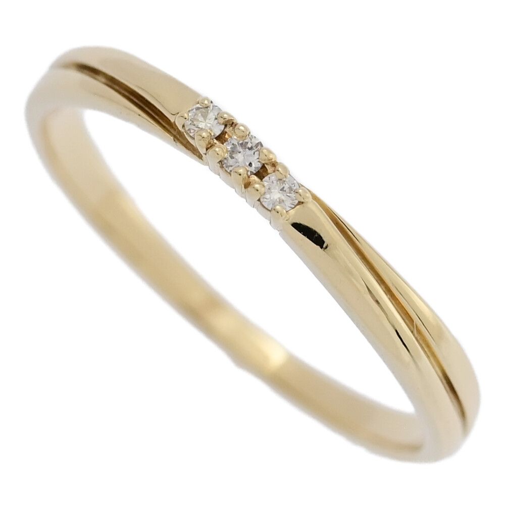 STAR JEWELRY 半面ダイヤゴールドリング STAR RING(2JR0350)K10 リング｜スタージュエリー公式オンライン