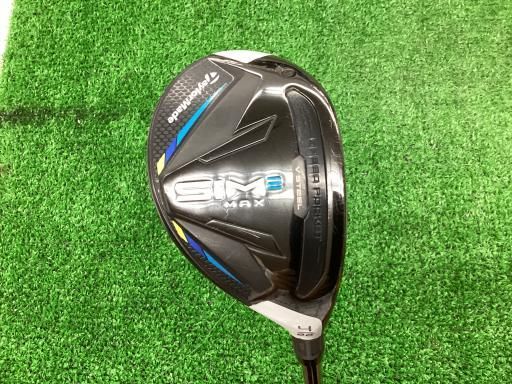 SIM MAX 4U 22度 スチールシャフト テーラーメイド sim2 max