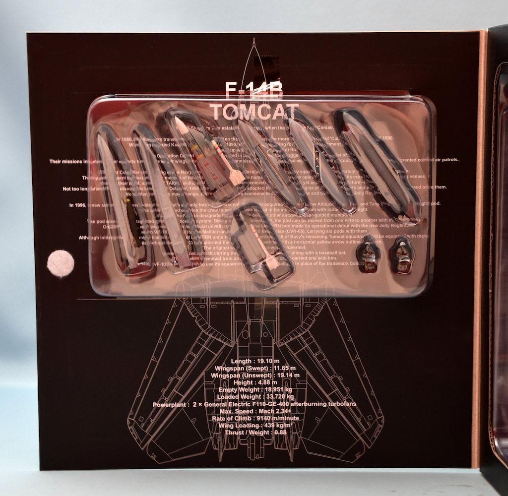 ガリバー 1 72 F-14 B VF-103 ジョリーロジャース 塗装 USS エンタープライズ 1996