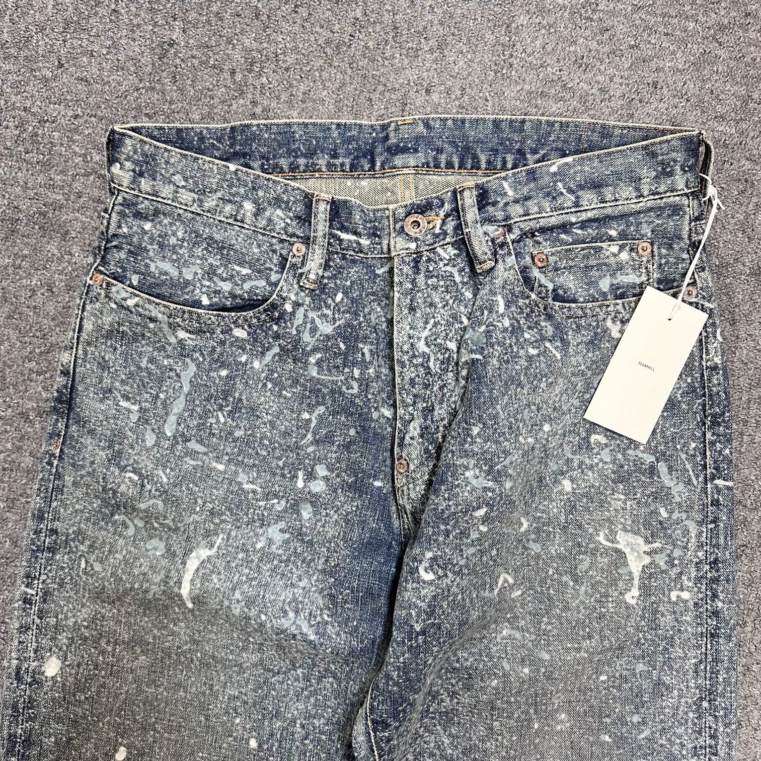 参考上代70400円 未使用品 SUGARHILL 24AW MOLDED DENIM TROUSERS 