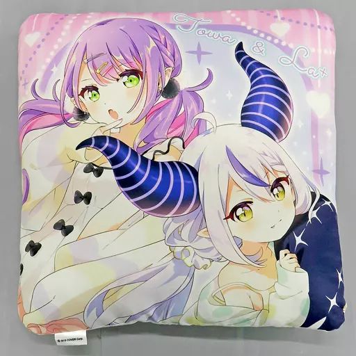 中古】クッション・本体 常闇トワ＆ラプラス・ダークネス(なもり