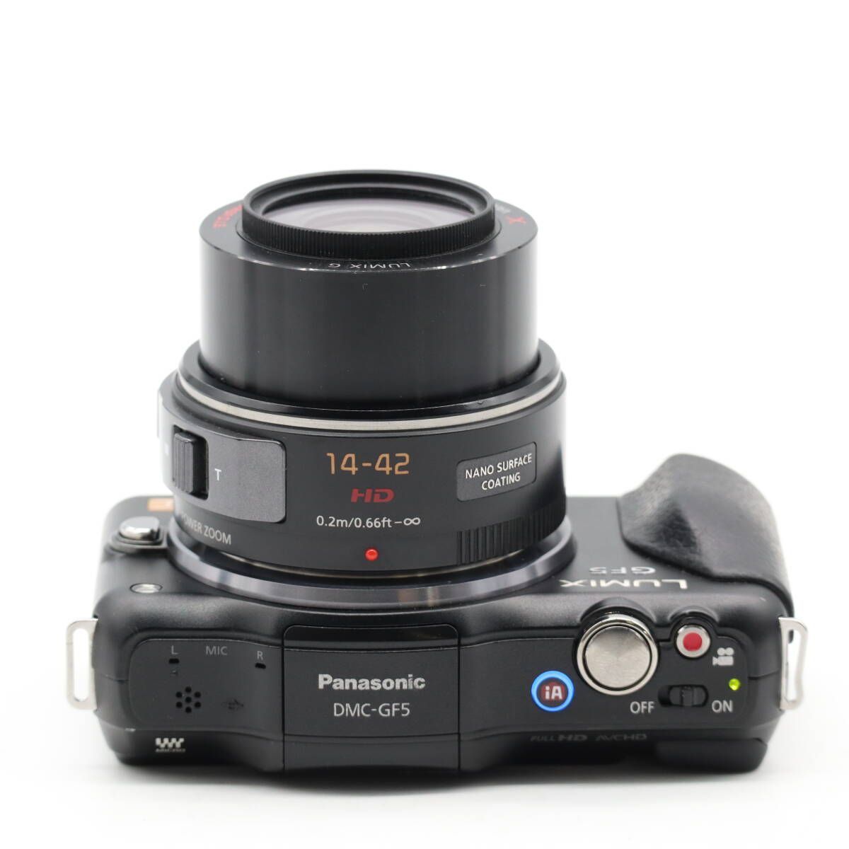 パナソニック ミラーレス一眼カメラ ルミックス GF5 レンズ