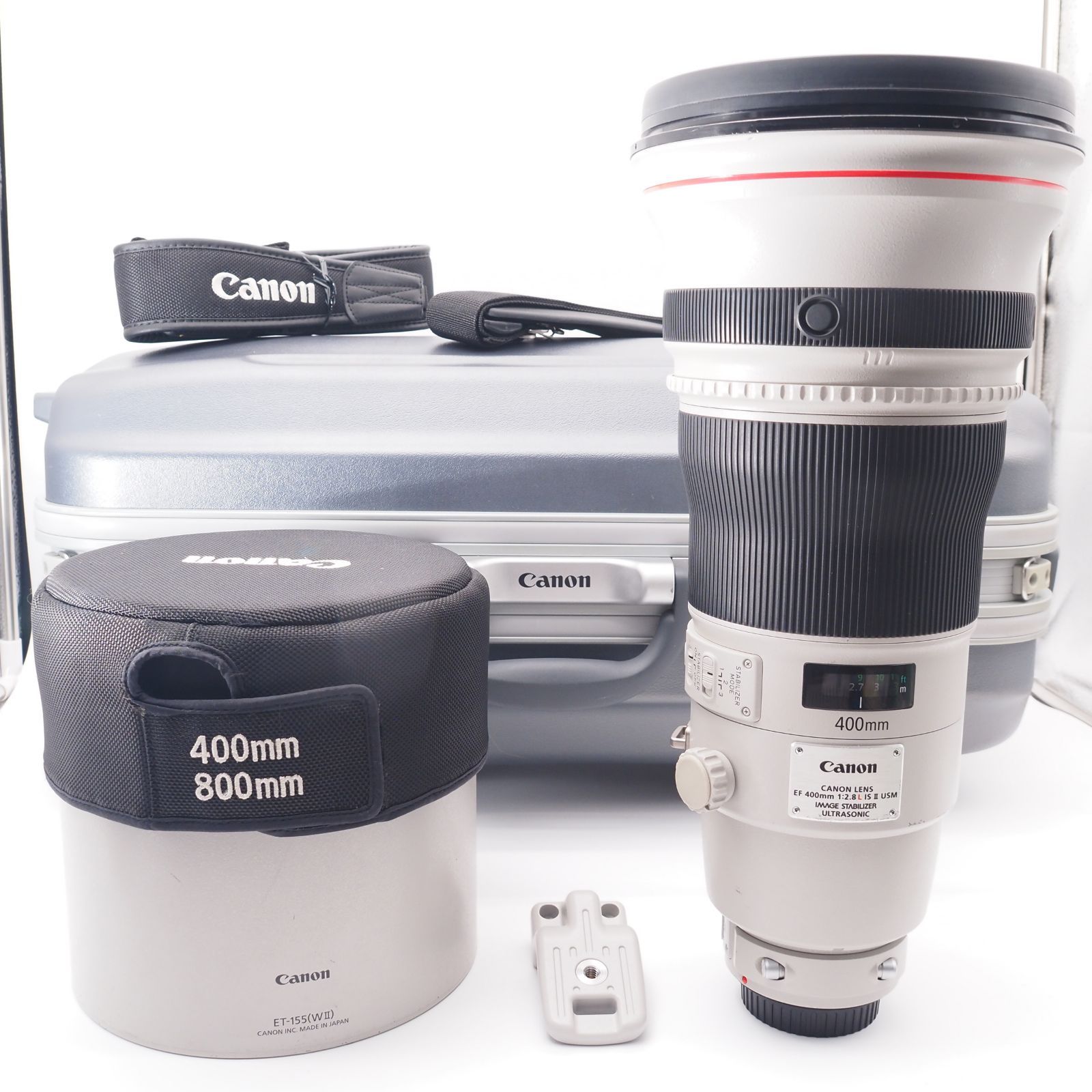 100679☆極上品☆Canon 単焦点超望遠レンズ EF400mm F2.8L IS II USM 