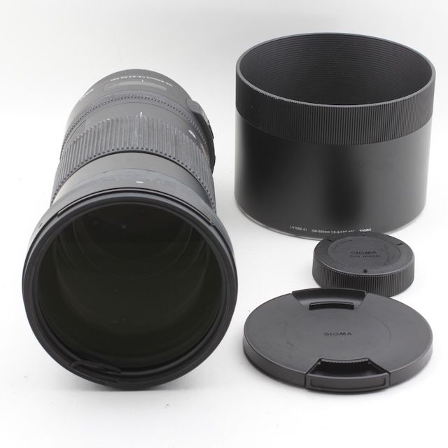 並品 SIGMA 望遠ズームレンズ Contemporary 150-600mm F5-6.3 DG OS HSM ニコン用