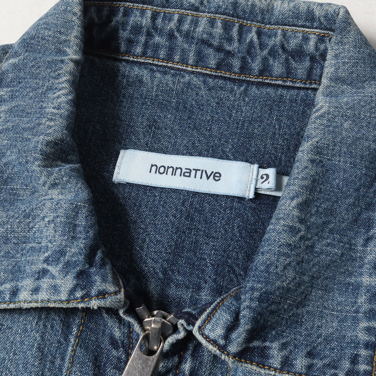 美品 NONNATIVE ノンネイティブ ジャケット サイズ:2 22W/23S ヴィンテージ加工 デニム ワークジャケット RANCHER  SHIRT JACKET COTTON 10oz DENIM VW NN-SJ4202 インディゴ【メンズ】 - メルカリ