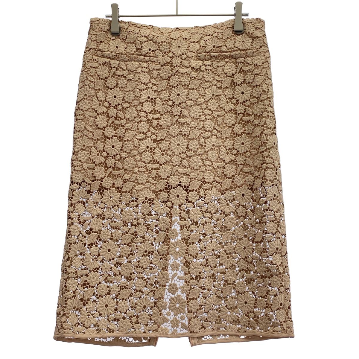 N°21 NUMERO VENTUNO ヌメロ ヴェントゥーノ 24AW フラワークロシェスカート P24IN2M C0434812 ピンク 40