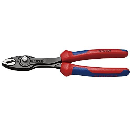 クニペックス KNIPEX KNIPEX クニペックス ツイングリップ Twin Grip スリップジョイントプライヤー コンフォートタイプ ねじ外しに最適 8202-200SB