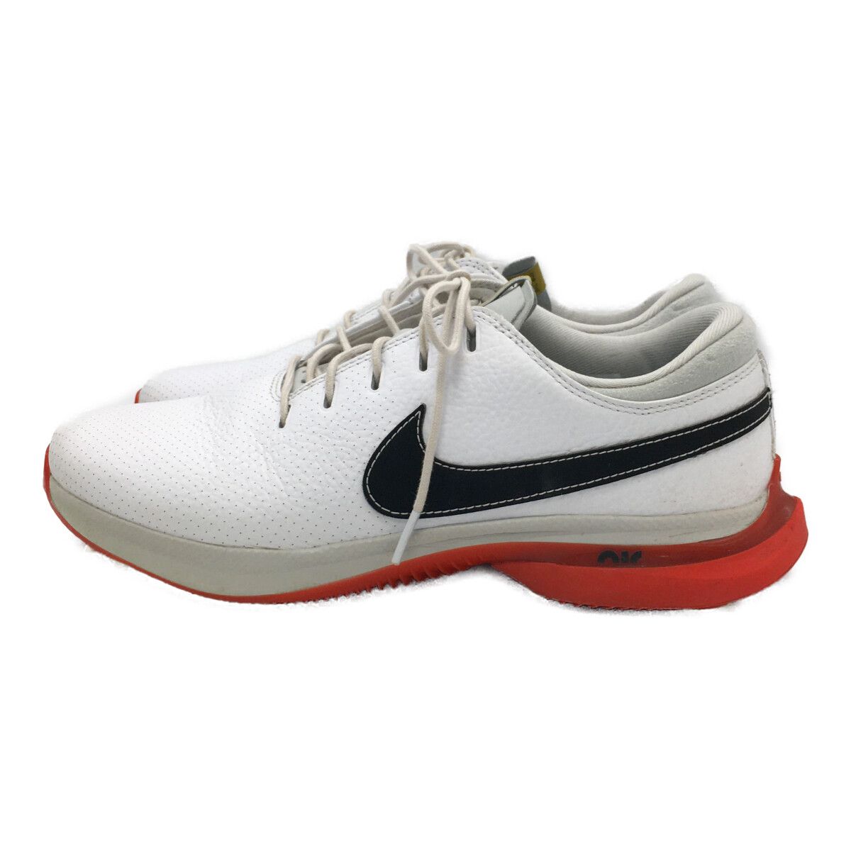 中古 ナイキ NIKE ゴルフシューズ 27cm ホワイト エア ズーム