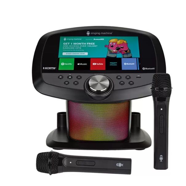 Singing Machine ISM9025 Wi-Fi カラオケマシーン 動作保証 みんなで 1人で 手軽に歌えるカラオケマシーン|514352