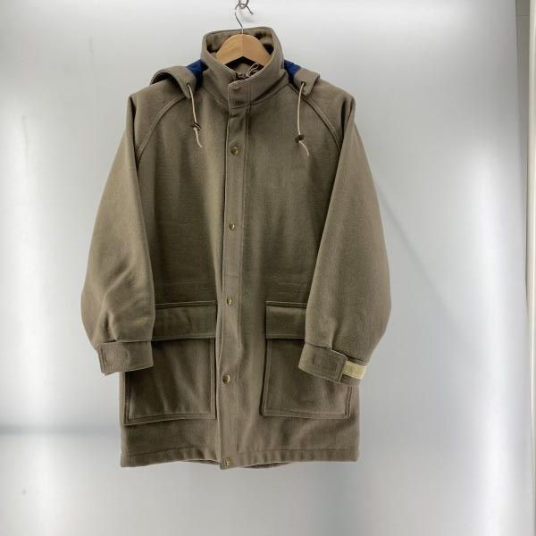WOOLRICH フード付きウールコート M ウールリッチ 24