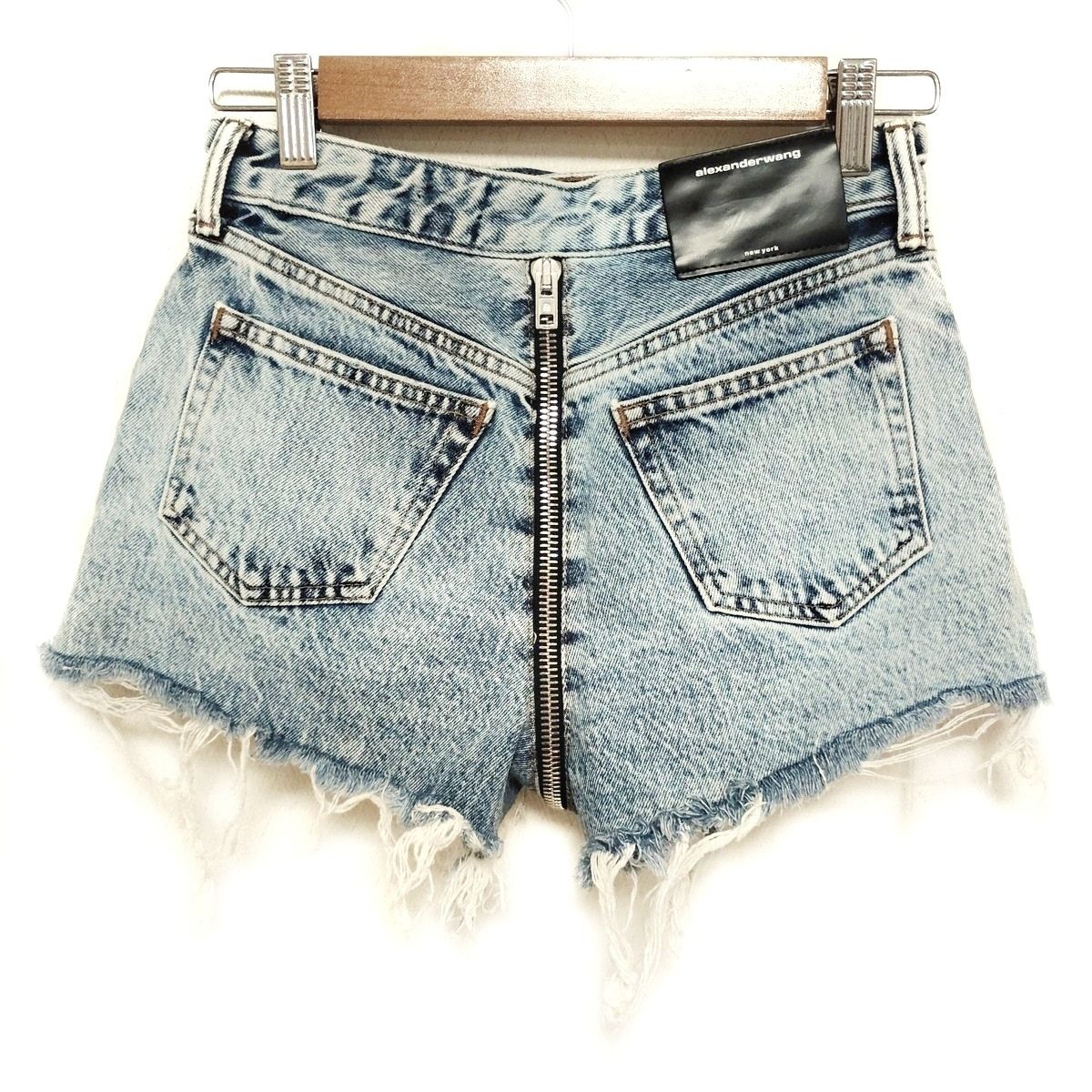 Alexander Wang デニムショートパンツ　23インチ 楽天市場】アレキサンダーワン デニムショートパンツ コットン