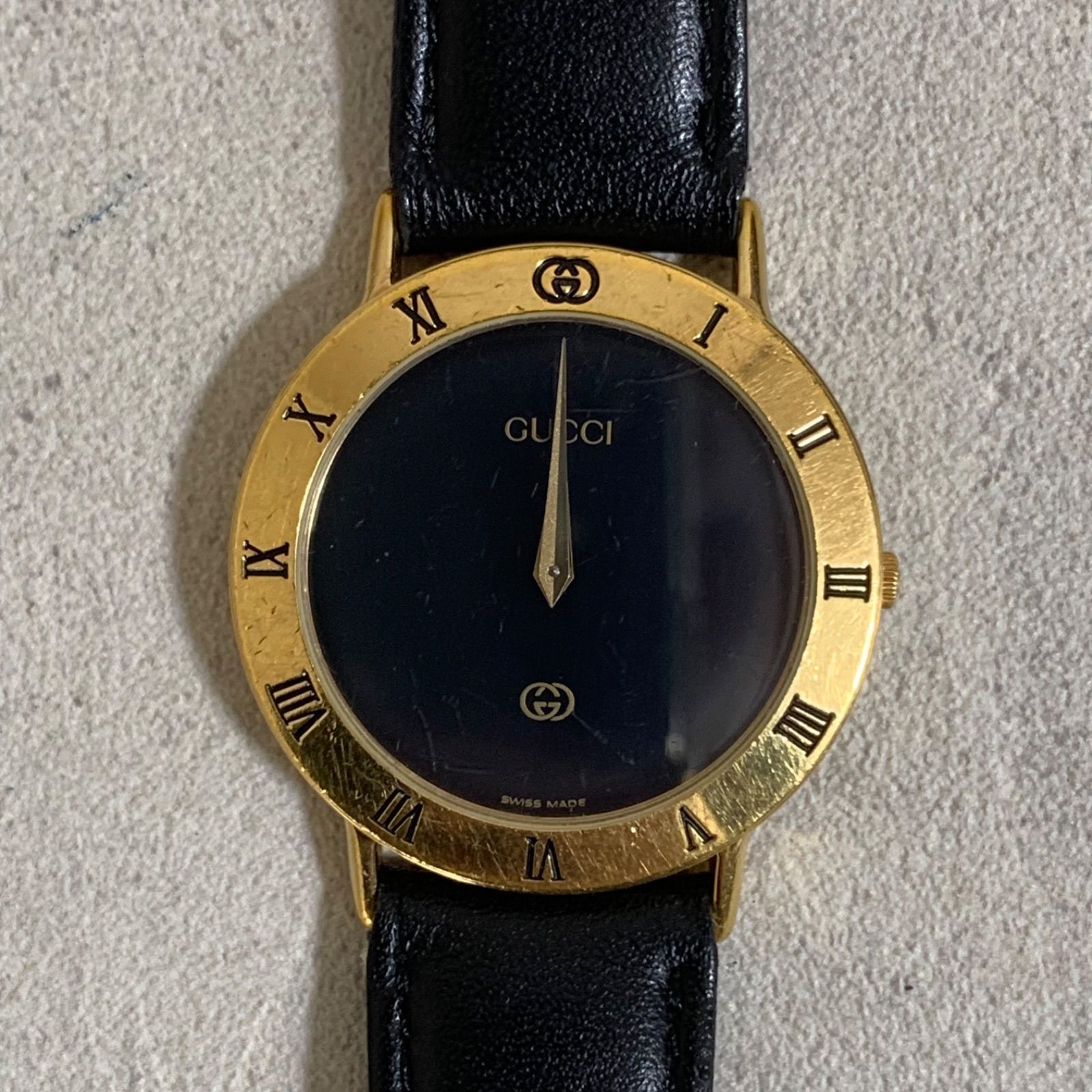 GUCCI グッチ 腕時計 3000 M ヴィンテージ 0196643 ボーイズ 不動品 