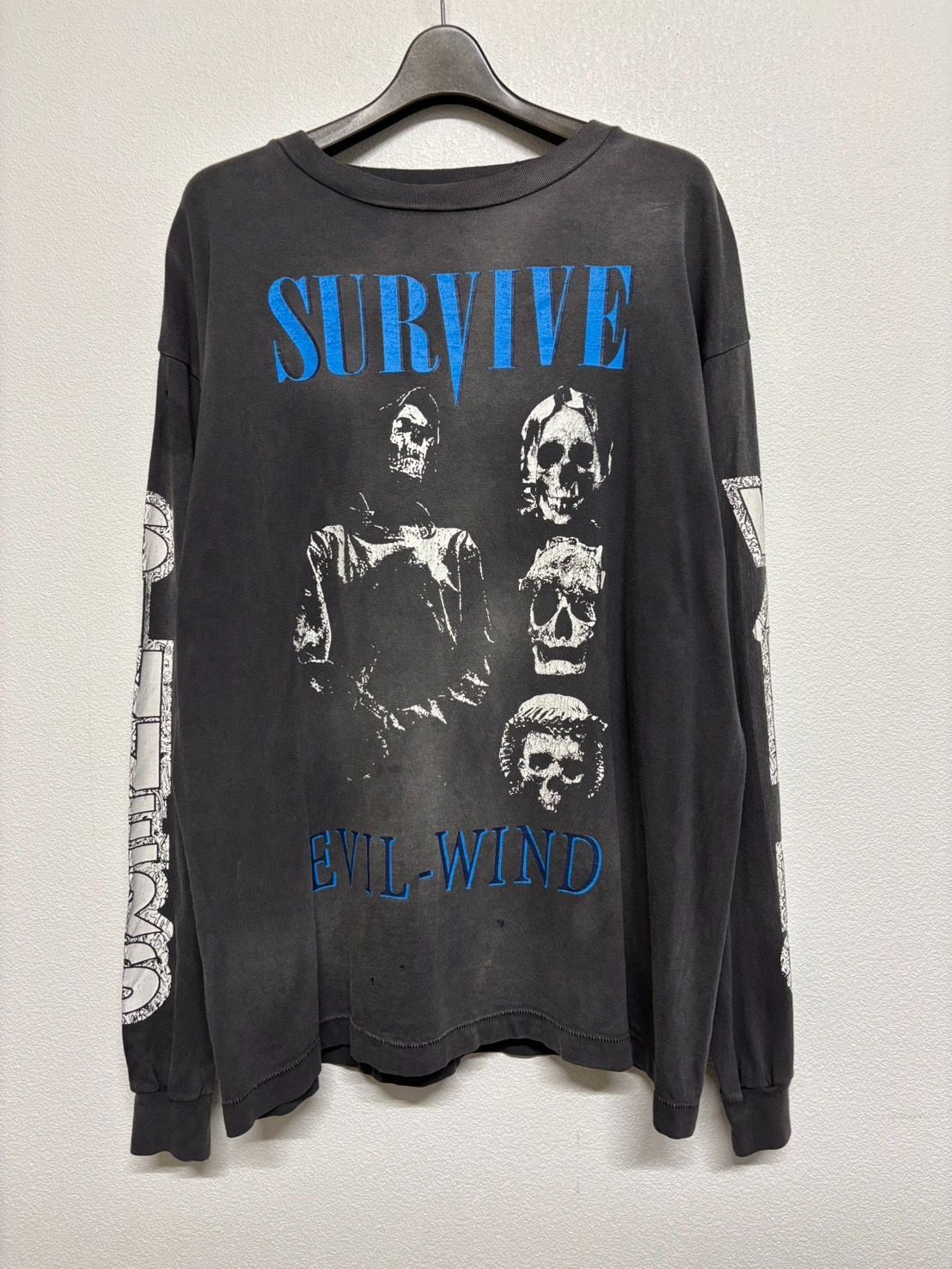 SAINT Mxxxxxx セントマイケル SURVIVE 長袖 Tシャツ ロンT