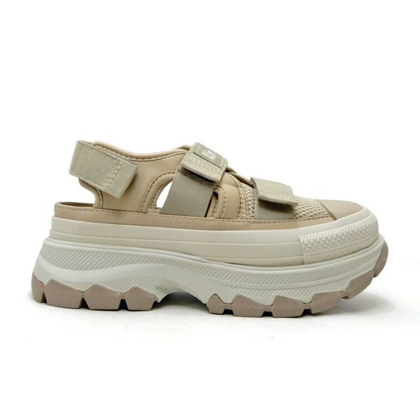 コンバース レディース 厚底 サンダル トレックウエーブ CONVERSE ALL STAR R TREKWAVE SANDAL OX サンドベージュ スニーカー 2024年新作 送料無料