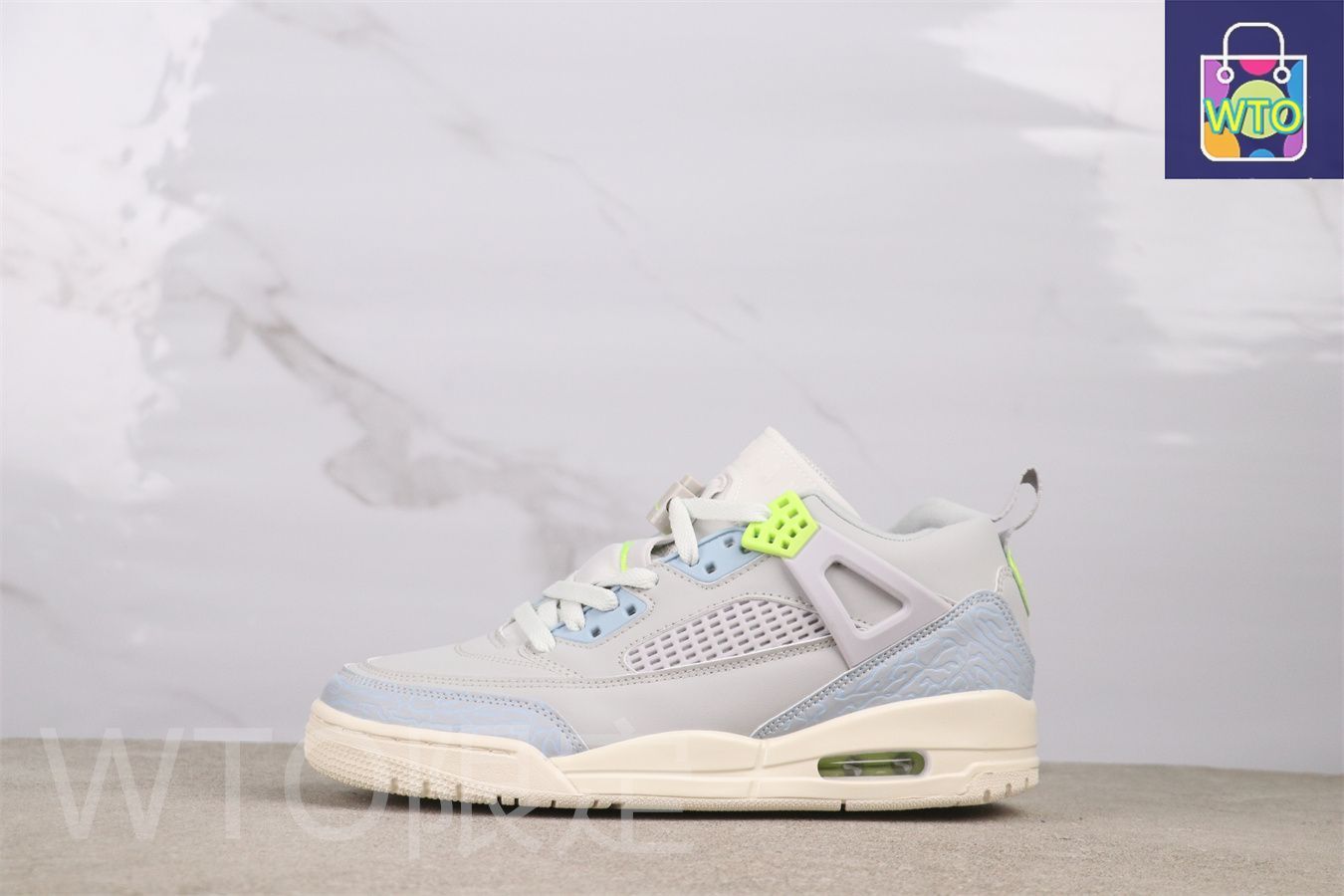 Jordan キッズ スニーカー ホワイト/グレー/ブルー fd1413-410_1.jpg
