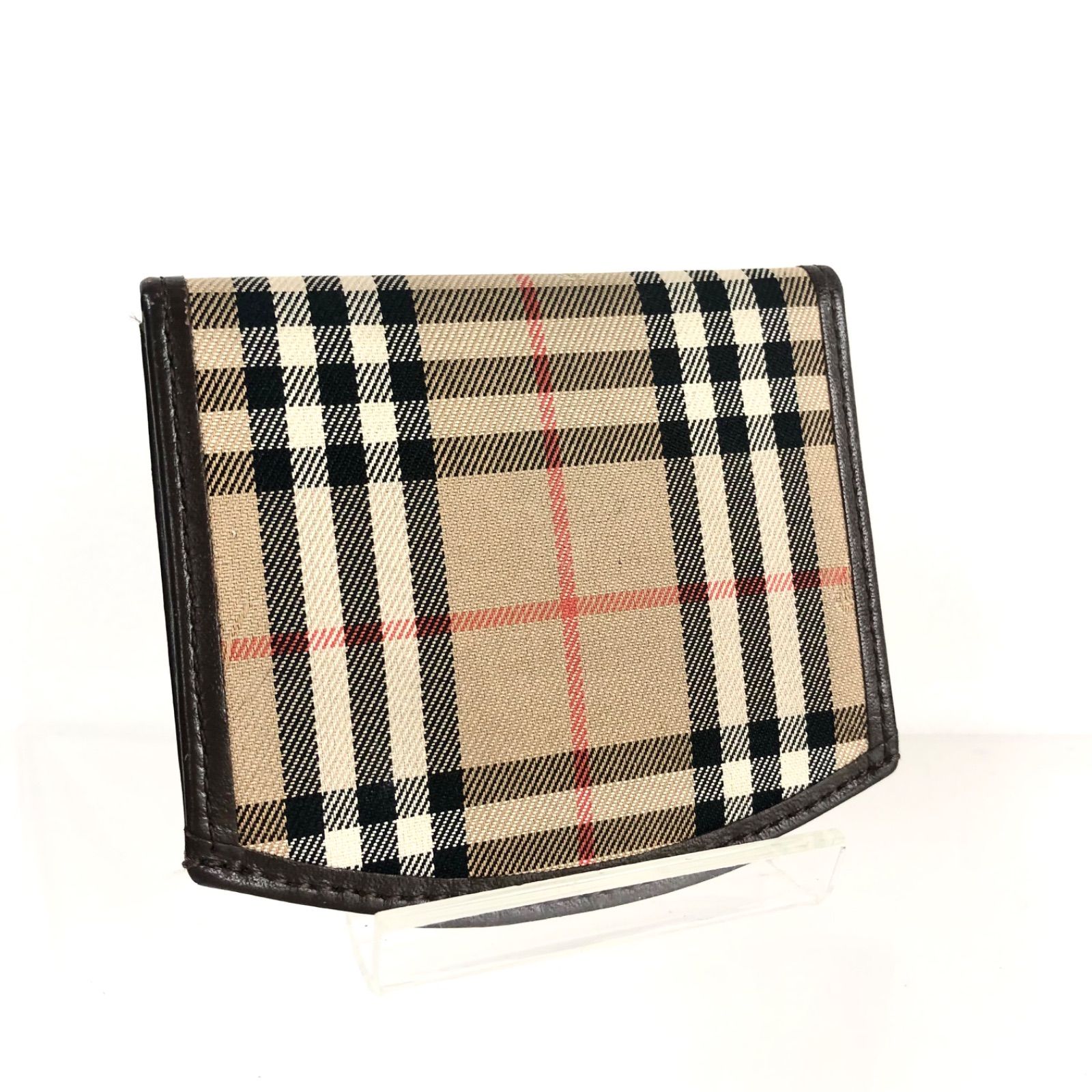未使用品　バーバリー　コインケース　財布　ノバチェック　シャドーホース　小銭入れ ✨未使用✨Burberrysコインケースロゴ ノバチェック シャドーホース