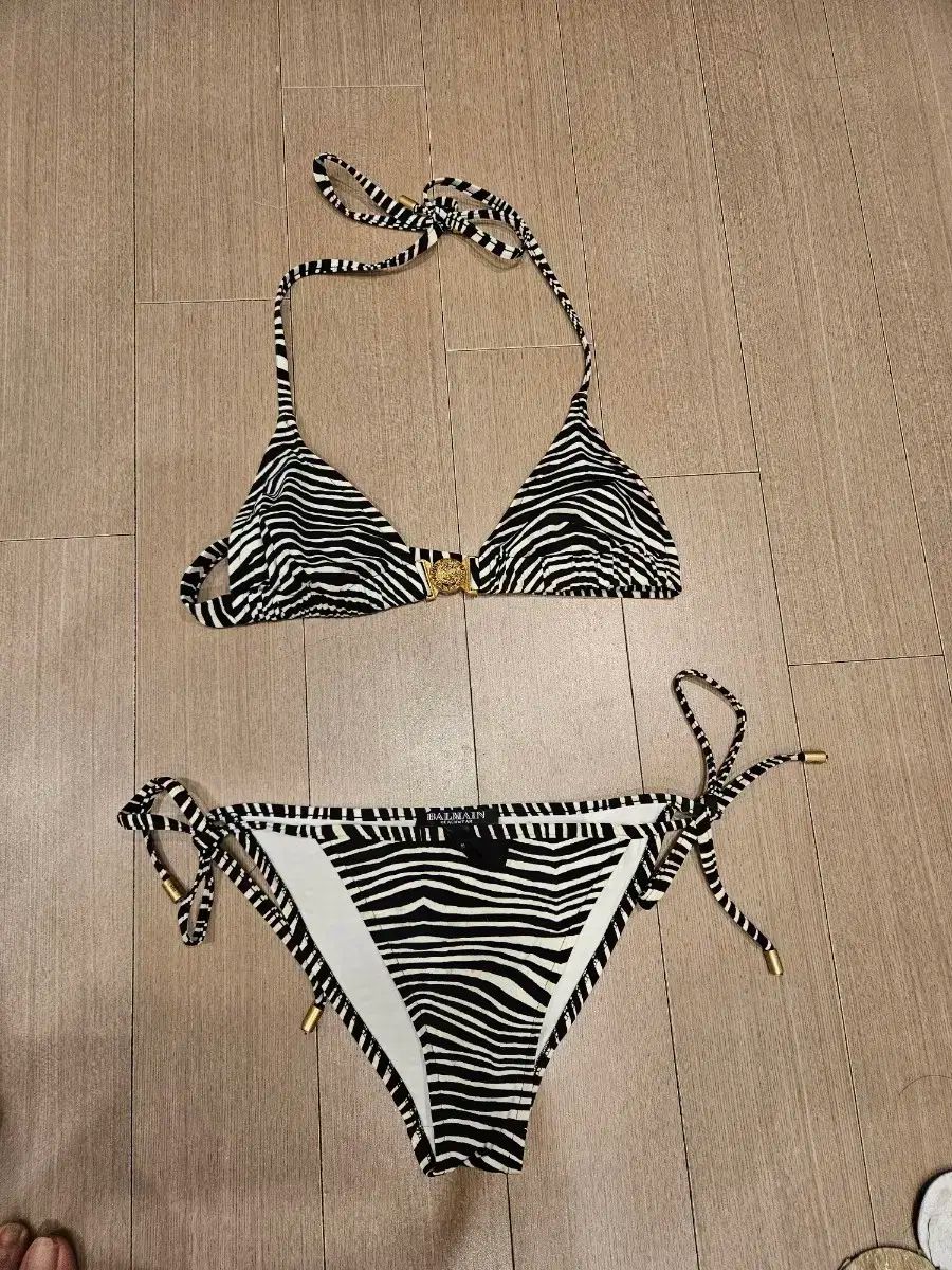 バルマン Balmain ゼブラ柄 ビキニ セット
