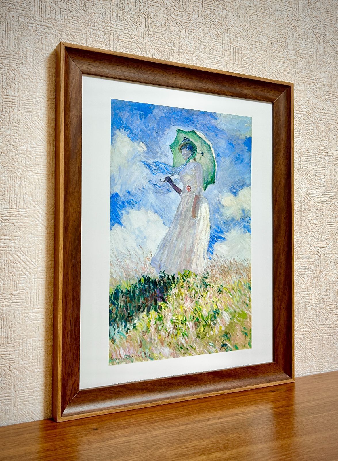クロード・モネ、「The Studio-Boat」、厳選、希少大判画集・額装画 クロード・モネ、「The Studio-Boat」、厳選、希少大判画集・額装画