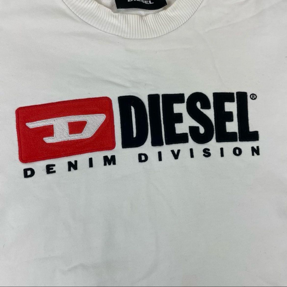 DIESEL ディーゼル トレーナー ヴィンテージロゴ クルーネック 