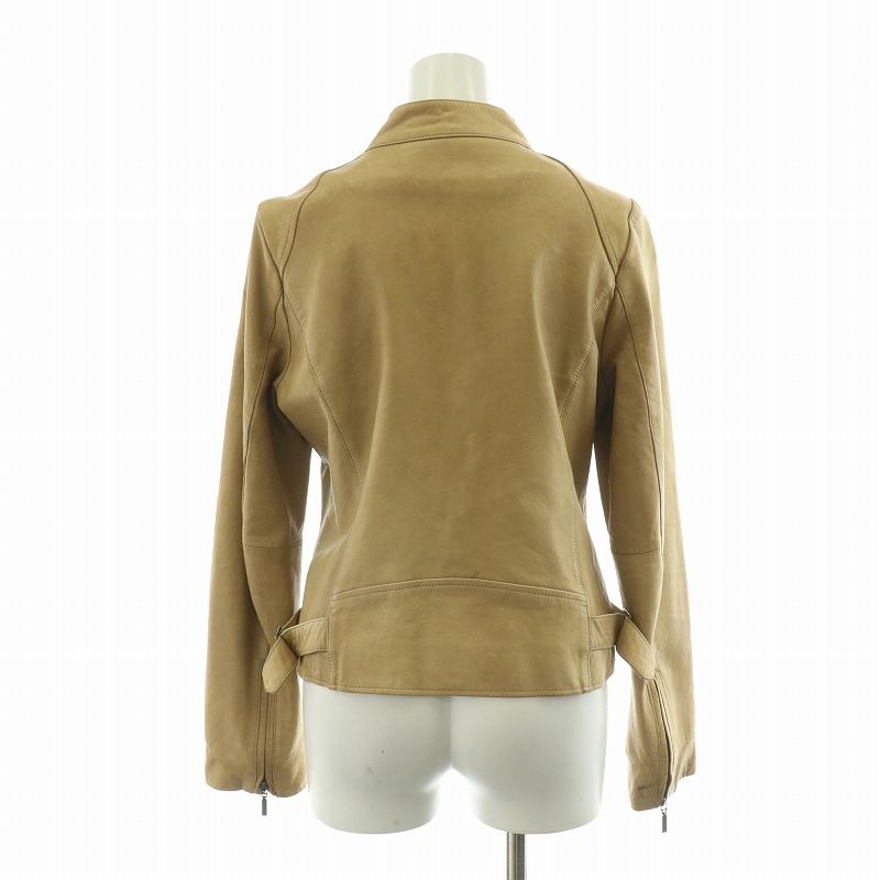 Barneys Newyork コート　ブラック 　羊革 BARNEYS NEW YORK ブラックレザーコート（バーニーズ