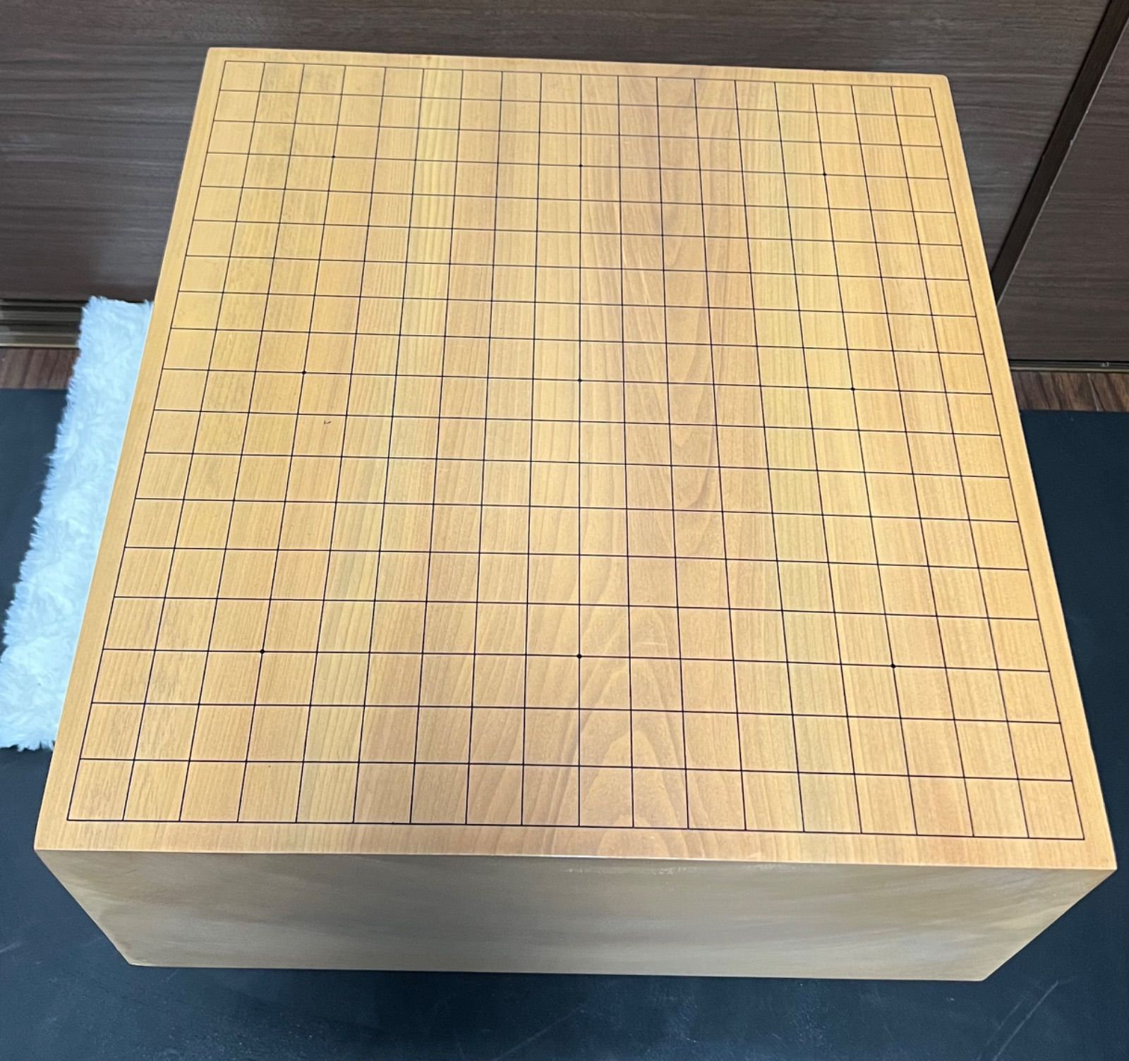 囲碁盤 へそ付 脚付 最高級 木目 厚い 碁盤 - メルカリ