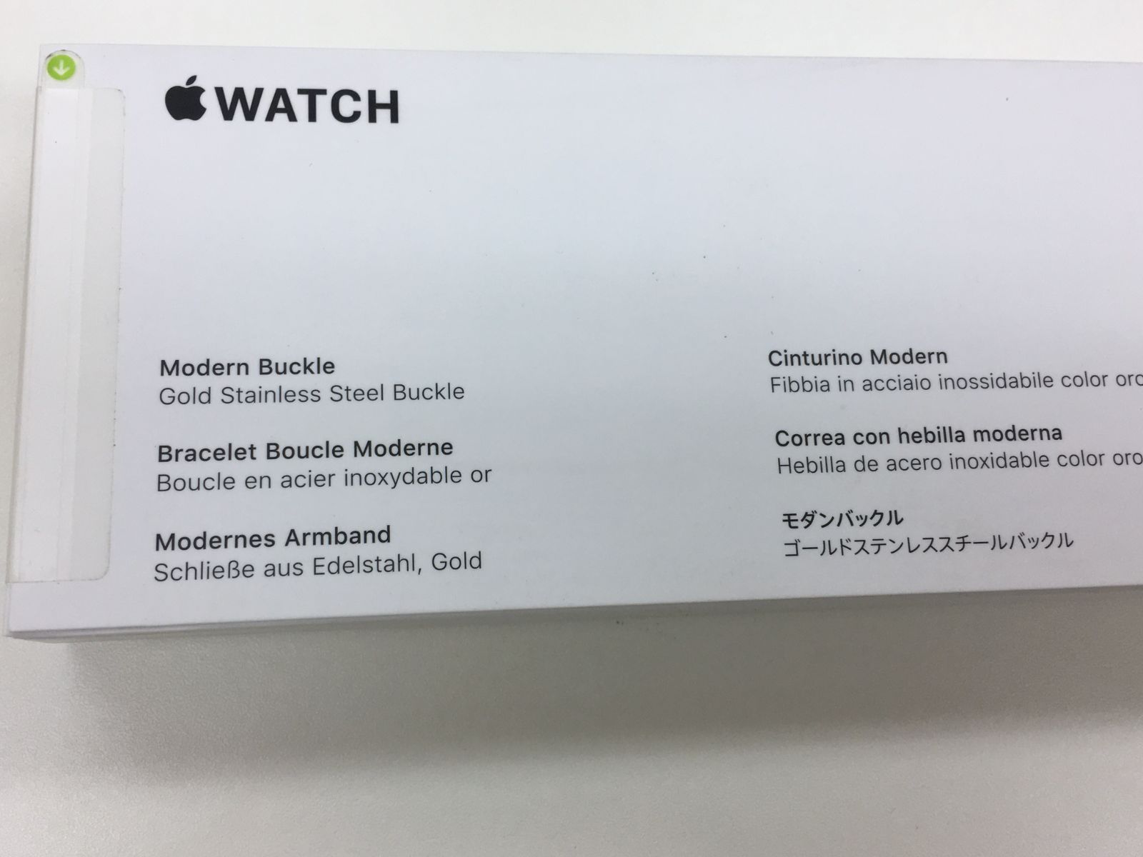 新品apple watch純正バンド 38/40/41mm またはapple watch 10の42mmケース用モダンバックル - メルカリ