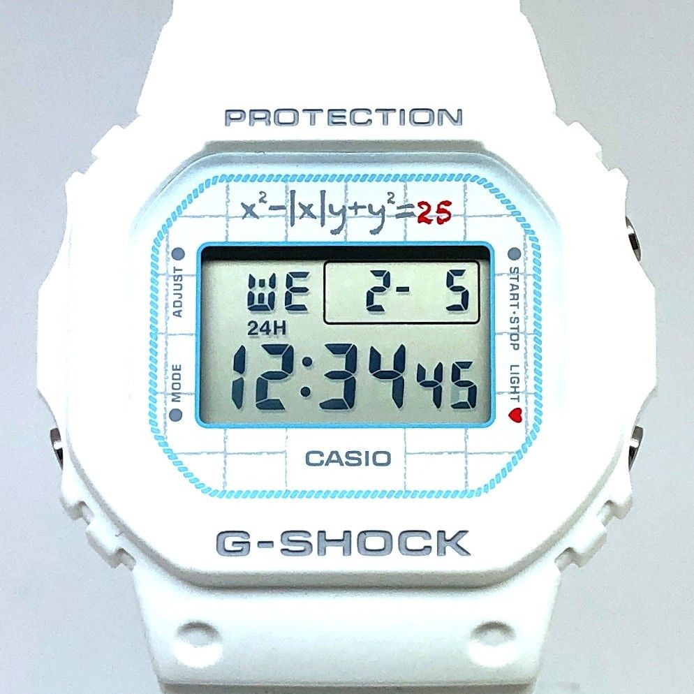 ⭐レア⭐G-SHOCK DW-5600LJ-7 2021 ラバコレ ※メンズのみ G-SHOCK ジーショック DW-5600LJ-7W ラバコレ2021 愛の方程式