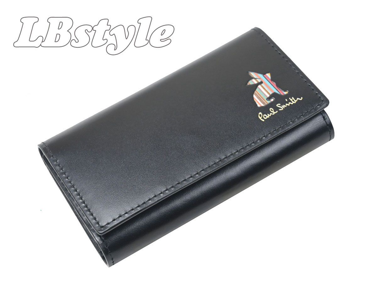 ポールスミス キーケース paulsmith キーケース ポールスミス キーホルダー ポール スミス 人気 マーケトリSTR牛革 キーケース ポールスミス