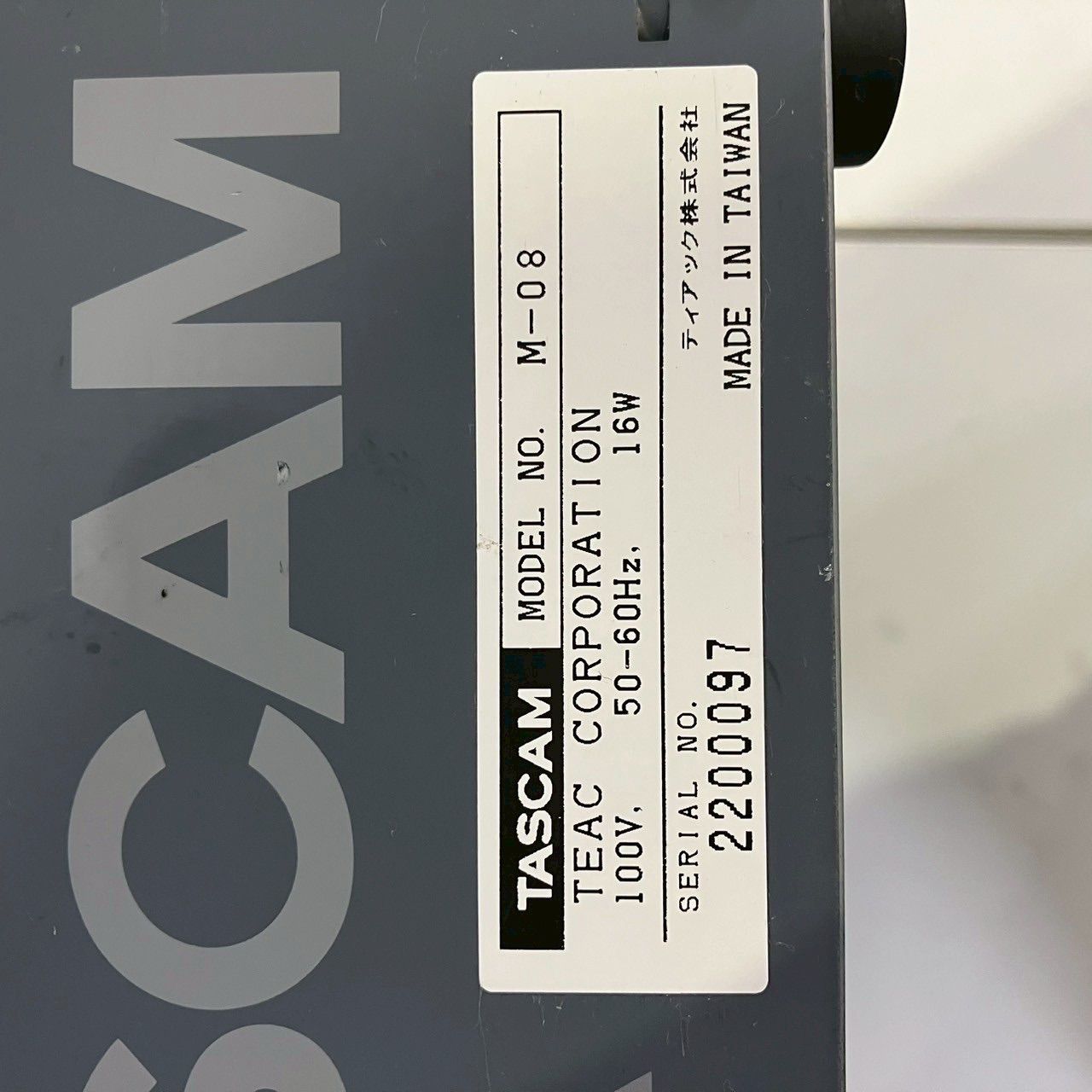 TASCAM M-08 タスカム　オーディオミキサー 2025年最新】TASCAM M-08の人気アイテム - メルカリ