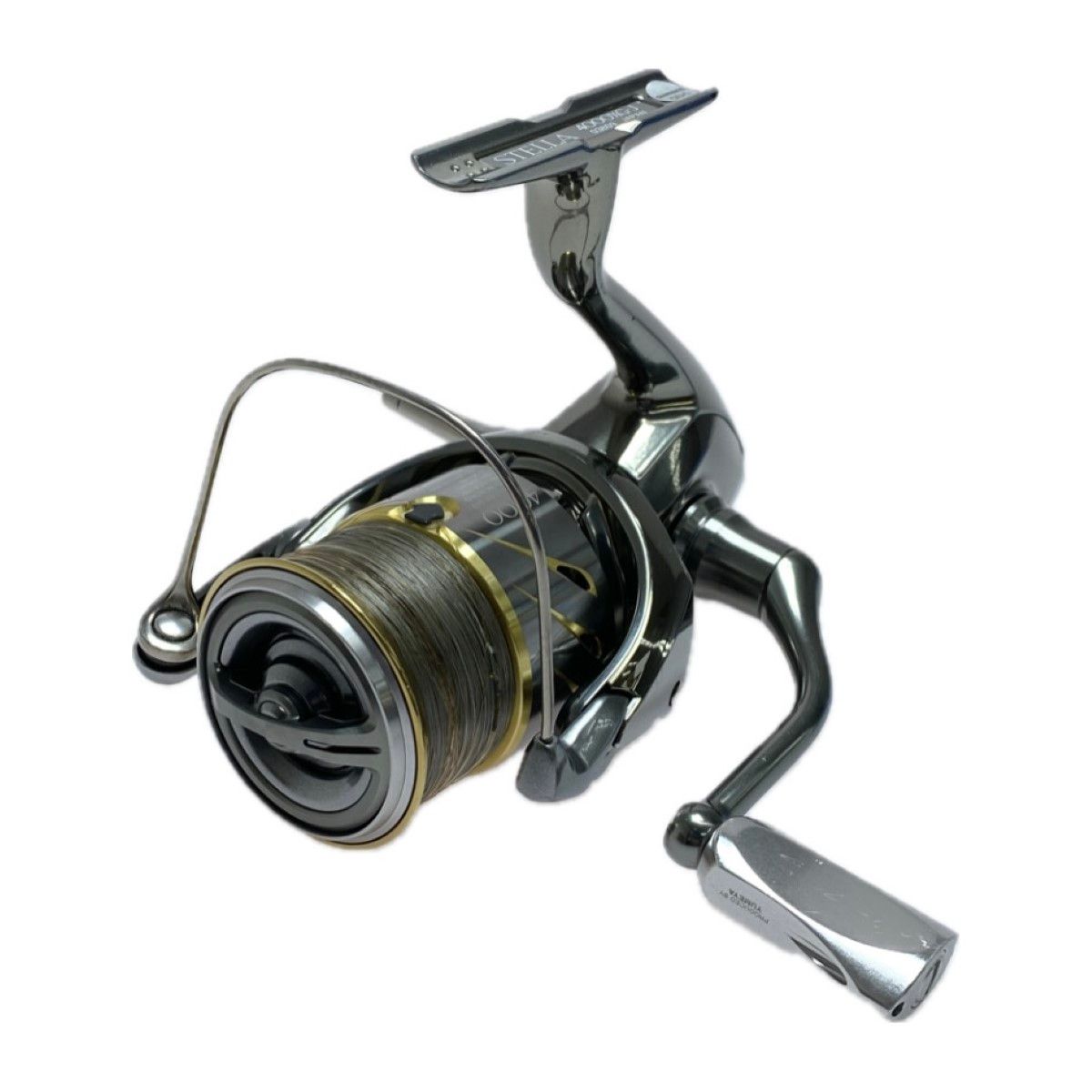 SHIMANO - §§SHIMANO シマノ 18ステラ4000XG 03809 スピニングリール 程度BC キズ有 SHIMANO - SHIMANO シマノ 03809 スピニングリール 18ステラ