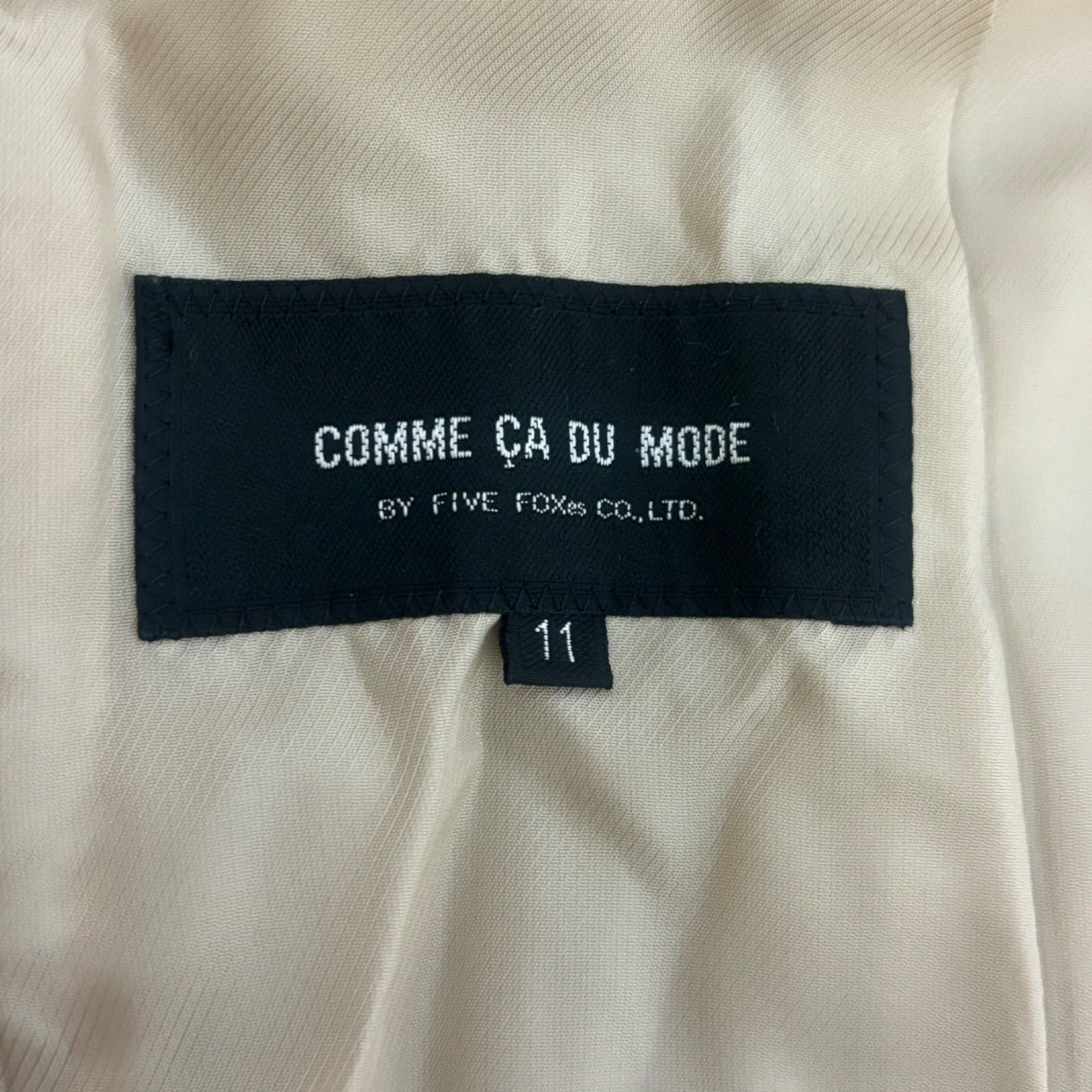 Z262【美品】COMME CA DU MODE コムサデモード コーデュロイロング