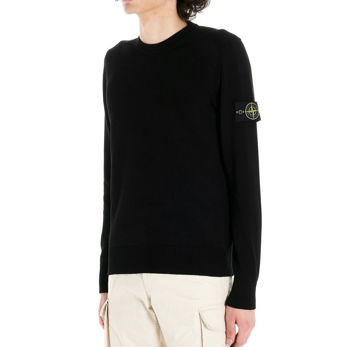 4 STONE ISLAND 7215510B2 ブラック ニット セーター - メルカリ