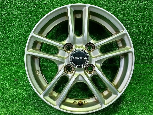 バルミナ ﾗｲﾌ ホイール アルミ ガンメタ 13インチ 4.50B 4穴 4本 100 35 WWW_USTAUSTRALIA_COM_AU