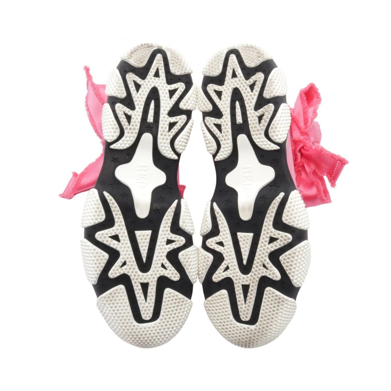 ヴァレンチノ Valentino スニーカー ソックス ピンク その他 リボン 