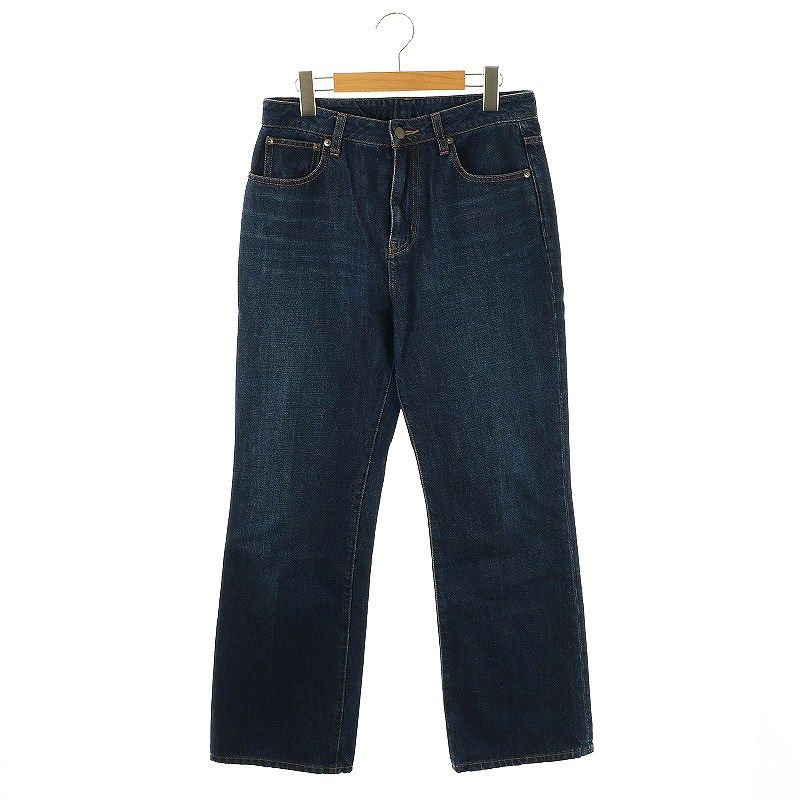 セオリーリュクス theory luxe 25SS CINEY DENIM KRISTY D デニムパンツ ジーンズ ストレート 038 紺 |MI OS