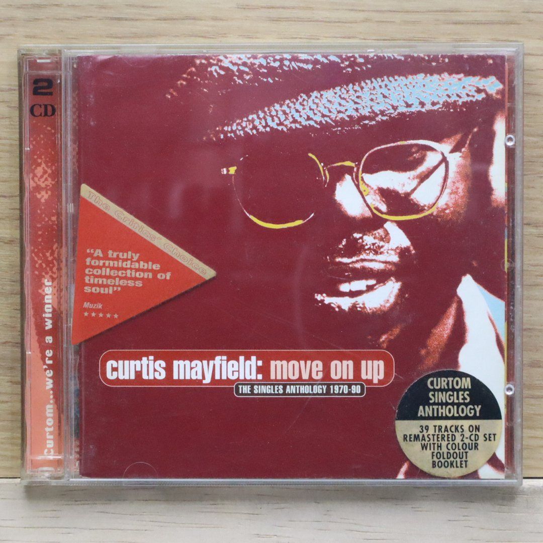 CURTIS MAYFIELD MOVE ON UP 新品未使用　送料込み 中古CD☆カーティス・メイフィールド/Curtis Mayfield□ Move on