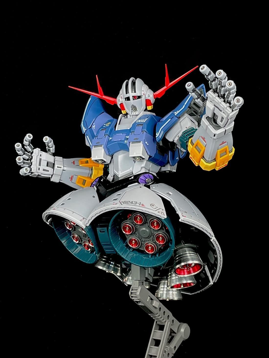 メタルバーニア セット 蛍光水転写式デカールのみ RG 1|144 MSN-02 ジオング用 メタルバーニア セット 機動戦士ガンダム メタルバーニア セット 蛍光水転写式デカールのみ