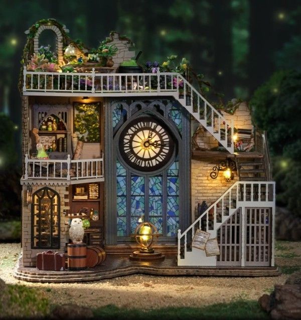 ドールハウス ミニチュアハウス Magic house 魔法の家